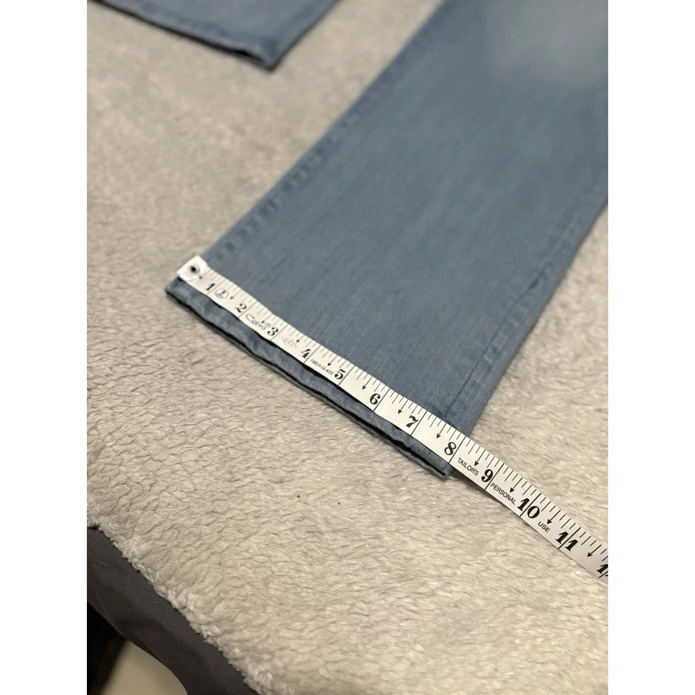 New Ben Sherman Men's Light Wash Straight Blue Denim Jeans Size 38x32 Pants